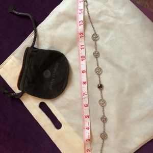 John Hardy  gold and silver cognac quartz